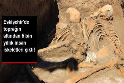 5 bin yıllık insan iskeleti