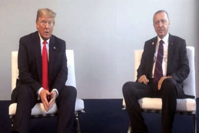 Erdoğan ve Trump bir araya geldi