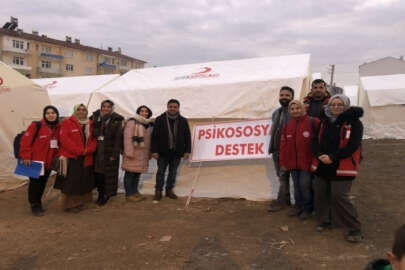 Elazığ’da Depremzedelere Psikososyal Destek