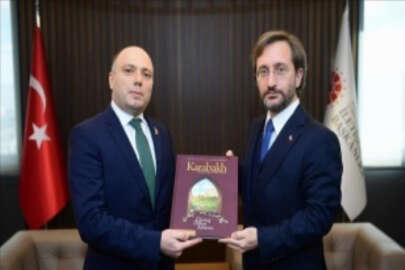Cumhurbaşkanlığı İletişim Başkanı Altun, Azerbaycan Kültür Bakanı Anar Kerimov ile görüştü