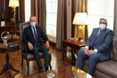 Dışişleri Bakanı Çavuşoğlu, Rusya'nın Ankara Büyükelçisi Yerhov'u kabul etti