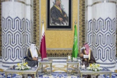 Katar Emiri Şeyh Temim bin Hamed Al Sani, Suudi Arabistan'ı ziyaret etti