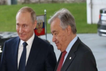 Rusya Devlet Başkanı Putin ve BM Genel Sekreteri Guterres Filistin meselesini görüştü