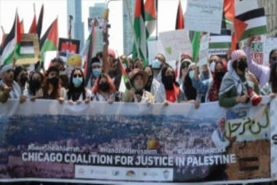 ABD'de Filistin'e destek gösterileri için sokağa çıkan Amerikalılar Biden yönetimine öfkel