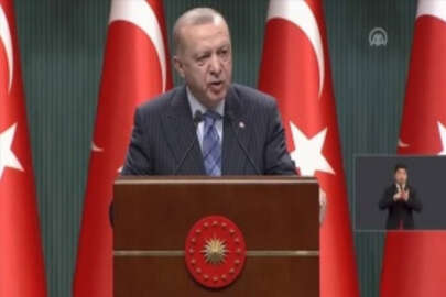 CANLI- Cumhurbaşkanı Erdoğan: Salgını yeniden büyük ölçüde kontrol altına aldık