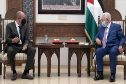 Filistin Devlet Başkanı Abbas ABD’nin İsrail-Filistin Özel Temsilcisi Amr’ı kabul etti