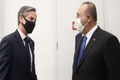 Dışişleri Bakanı Çavuşoğlu, ABD Dışişleri Bakanı Blinken ile ikili ve bölgesel meseleleri görüştü
