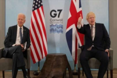 ABD Başkanı Biden, İngiltere Başbakanı Johnson'la Kuzey İrlanda'yı görüştü