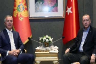Cumhurbaşkanı Erdoğan, Karadağ Cumhurbaşkanı Cukanoviç'le görüştü