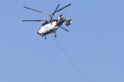 Türkiye, KKTC'de yangın söndürme helikopteri görevlendirdi