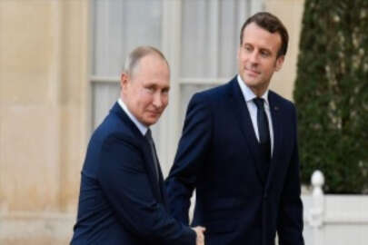 Rusya Devlet Başkanı Putin ve Fransa Cumhurbaşkanı Macron telefonda görüştü