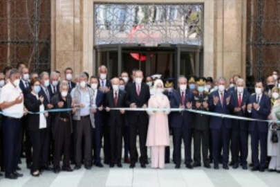 Cumhurbaşkanı Erdoğan 15 Temmuz Demokrasi Müzesi'ni açtı