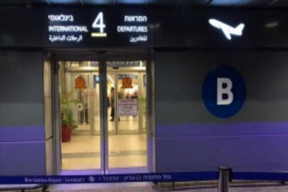 İsrail’in uluslararası havaalanının parkında bir araç yandığı için tüm uçuşlar durduruldu