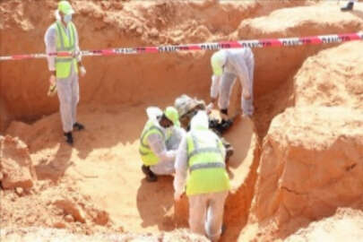 Libya'nın Terhune kentinde iki toplu mezar daha bulundu