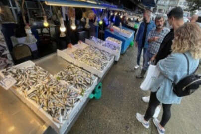 Trabzonlu balıkçıların yüzünü bol miktarda avlanan istavrit güldürdü