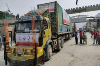 Türk Kızılaydan Afganistan'a 33 tonluk gıda yardımı