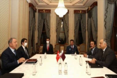 Milli Savunma Bakanı Akar, Katar Başbakan Yardımcısı ve Savunma Bakanı Atiyye ile görüştü