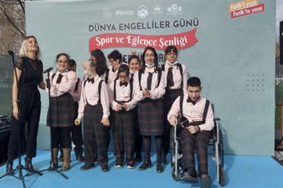 Fatih’te Dünya Engelliler Günü Spor ve Eğlence Şenliği düzenlendi
