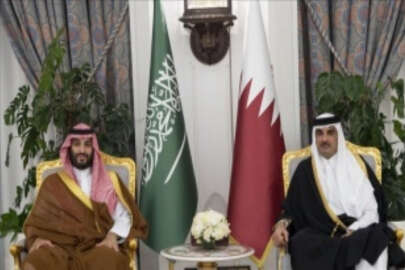Katar Emiri ile Suudi Arabistan Veliahtı Koordine Konseyine başkanlık etti