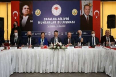 Tarım ve Orman Bakanı Pakdemirli, İstanbul'da muhtarlarla buluştu