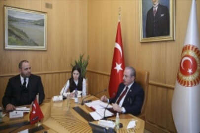 Şentop, Ukrayna-Türkiye Parlamentolar Arası Dostluk Grubu Eş Başkanı Umerov'u kabul etti