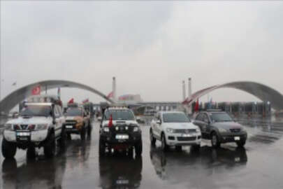 Türkiye'nin off road ve kano sporcuları Nahçıvan'da buluştu