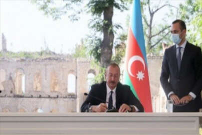 Azerbaycan Cumhurbaşkanı Aliyev, Şuşa Beyannamesi'ni onayladı