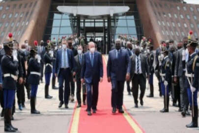 Cumhurbaşkanı Erdoğan, Kongo Demokratik Cumhuriyeti'nden Senegal'e gitti
