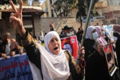 İsrail hapishanelerindeki Filistinli hasta tutuklular için Gazze'de destek gösterisi yapıldı