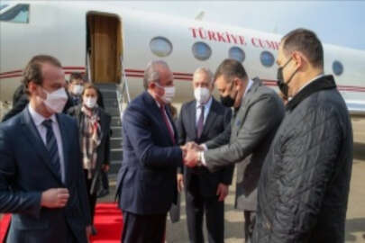 TBMM Başkanı Şentop ve beraberindeki parlamento heyeti Tiflis'e geldi