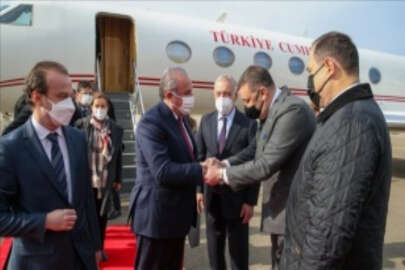 TBMM Başkanı Şentop ve beraberindeki parlamento heyeti Tiflis'te