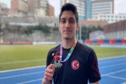 Milli atlet Kilcioğlu'nun hedefi uluslararası müsabakalarda zirveye koşmak