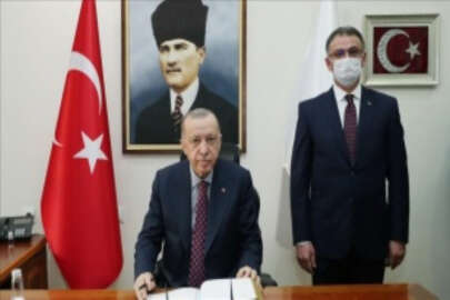 Cumhurbaşkanı Erdoğan, Tokat Valisi Balcı ve Tokat Belediye Başkanı Eroğlu'nu ayrı ayrı kabul e