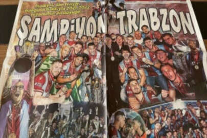 Trabzonspor'un kupa töreninin yerel basında yankıları
