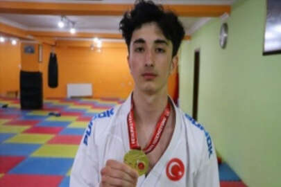Üç Türkiye şampiyonluğu bulunan milli karateci Avrupa'da zirveyi hedefliyor