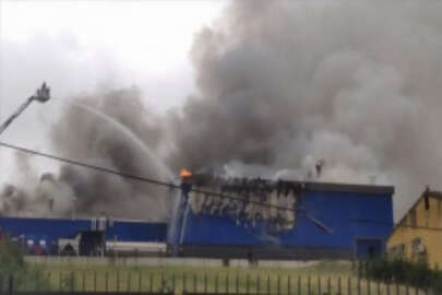 Kocaeli'de kimya fabrikasında yangın çıktı