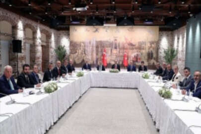 Cumhurbaşkanı Erdoğan, TİM Başkanı Gültepe ve yönetim kurulu üyelerini kabul etti