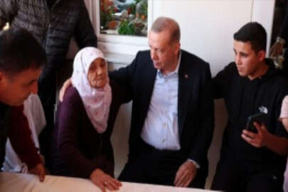 Cumhurbaşkanı Erdoğan'ı ağırlayan sel mağduru Zülfiye Ceylan: Çok sevindim, mutluluğumu anlatam