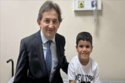 Yıllardır hastalıkla boğuşan Suriyeli çocuk, Türkiye'de sağlığına kavuştu