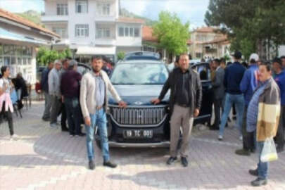 Türkiye'nin yerli otomobili Togg, Hattuşa'da tanıtıldı