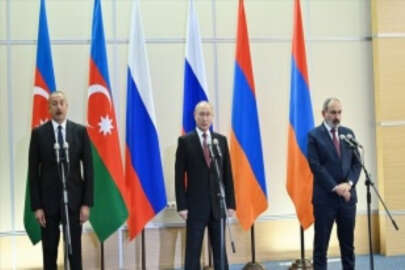 Putin, Aliyev ve Paşinyan, Moskova'da Azerbaycan-Ermenistan ihtilafını görüştü