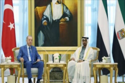 Cumhurbaşkanı Erdoğan, Birleşik Arap Emirlikleri Devlet Başkanı Al Nahyan ile görüştü