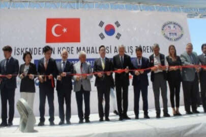 İskenderun Kore Mahallesi Konteyner Kenti'nin açılışı gerçekleştirildi