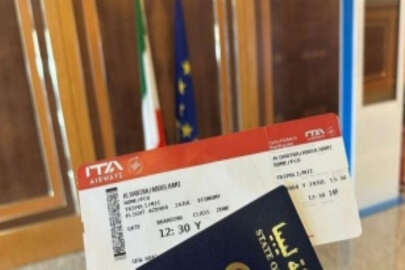 Libya Başbakanı Dibeybe, Roma-Trablus biletini paylaştı