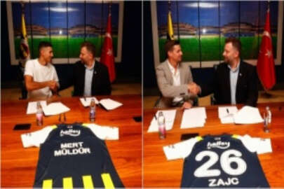 Fenerbahçe, Mert Müldür ve Miha Zajc ile sözleşme imzaladı