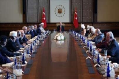 Cumhurbaşkanı Erdoğan, Müslüman Alimler Heyeti’ni kabul etti