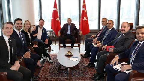 İletişim Başkanlığından, Cumhurbaşkanı Erdoğan'ın Tesla ve SpaceX'in kurucusu Musk'ı kabulüne ilişkin açıklama