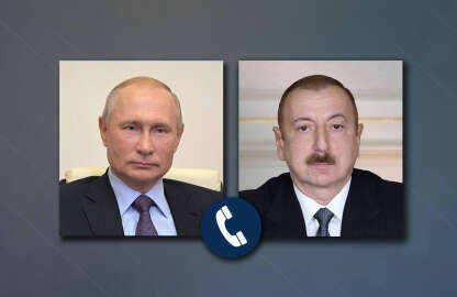 Putin, Aliyev ile telefonda görüştü