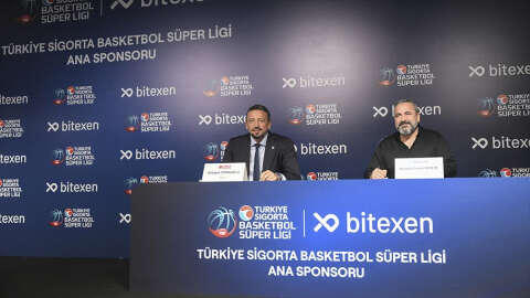 Türkiye Basketbol Federasyonu ile Bitexen arasında sponsorluk anlaşması imzalandı