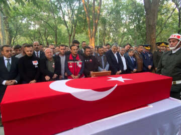 Şehit Piyade Astsubay Kaya, son yolculuğuna uğurlandı
